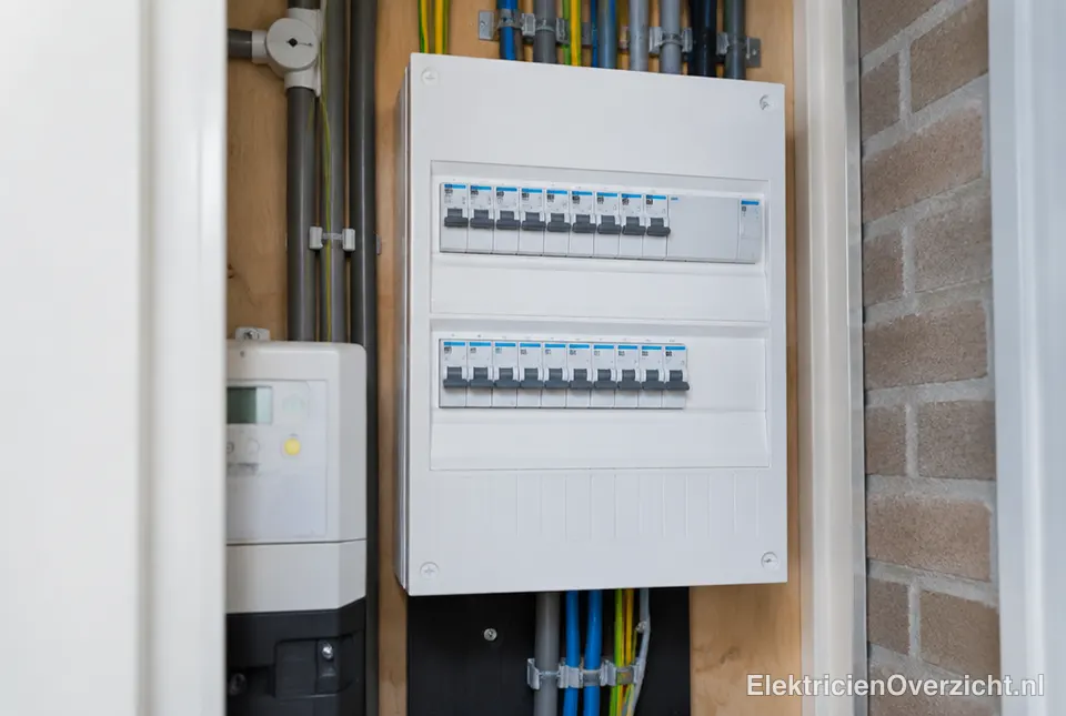 Nieuwe groepenkast in een meterkast